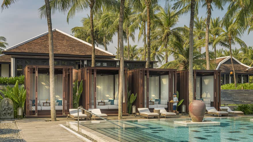 Family Cabana with outdoor pool