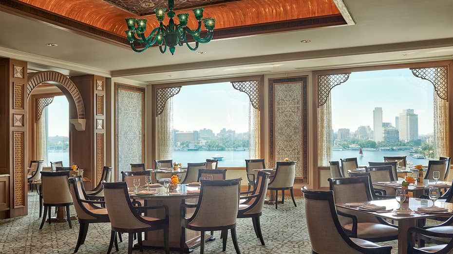 Cairo Restaurants & Bars Fine Dining Four Seasons at Nile Plaza