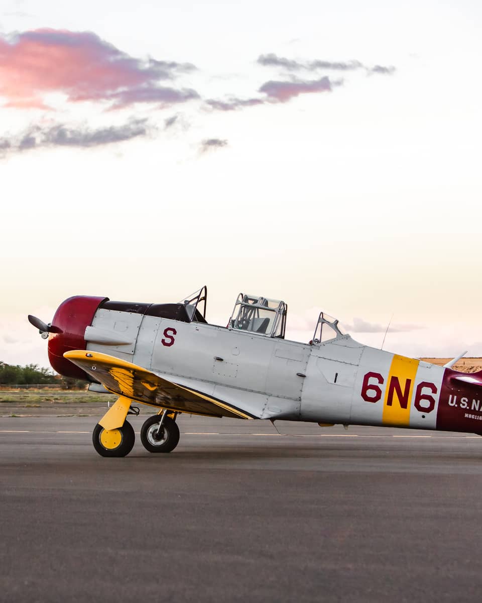 US Warbird vintage jet