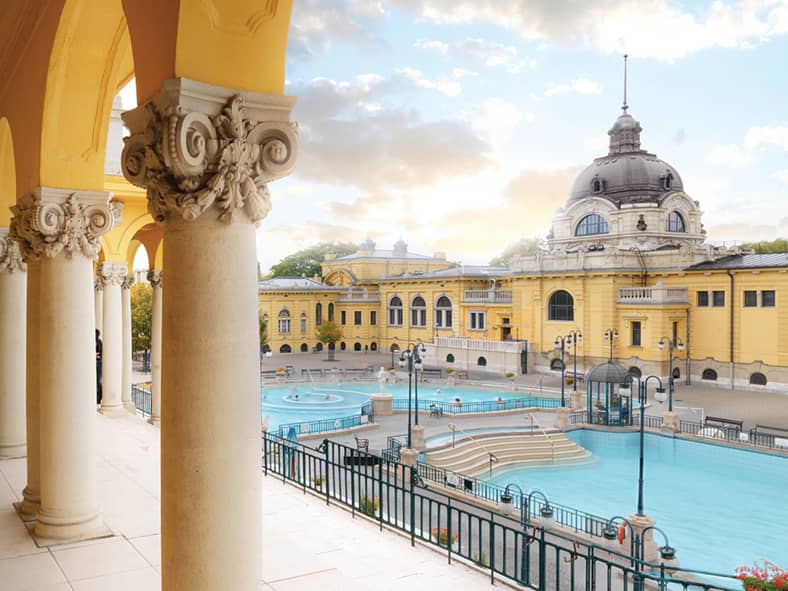 Széchenyi Baths in Budapest 