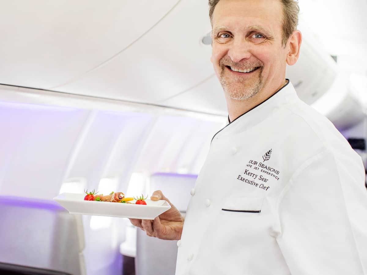 "The food was delicious – a variety of choices, and always fresh! His were some of the best meals we had, and the attention to detail was amazing.”