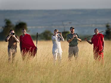  Walk the Serengeti with a Masai guide  