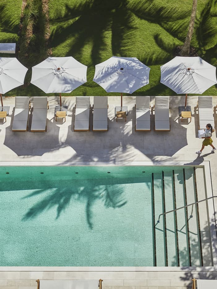 Miami Beach Swimming Pools Four Seasons Hotel Surf Club