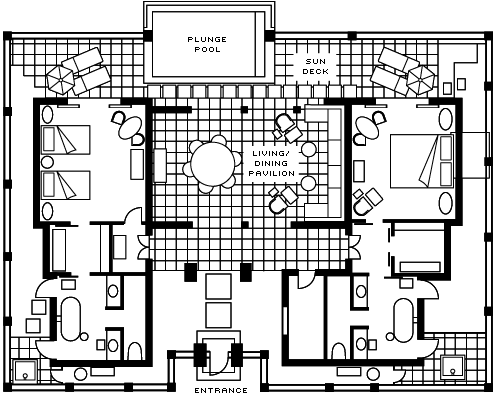 Luxury 2 Bedroom Villas With Pool