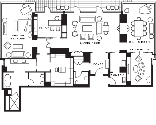 Presidential Suite Plan