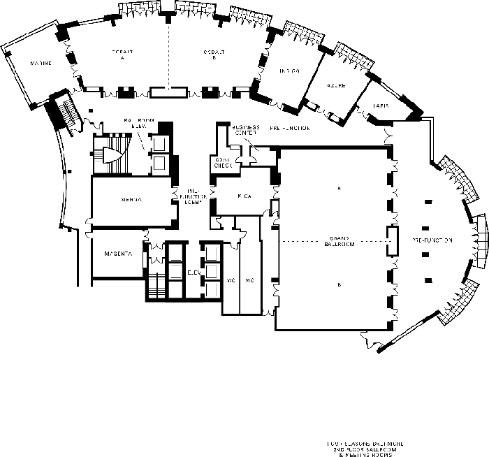 Baltimore Wedding Venues Weddings Four Seasons Hotel View Floor Plan
