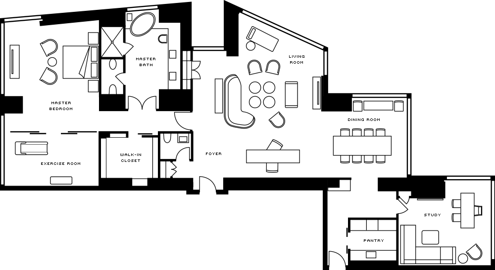 Presidential Suites - The Grand America Hotel