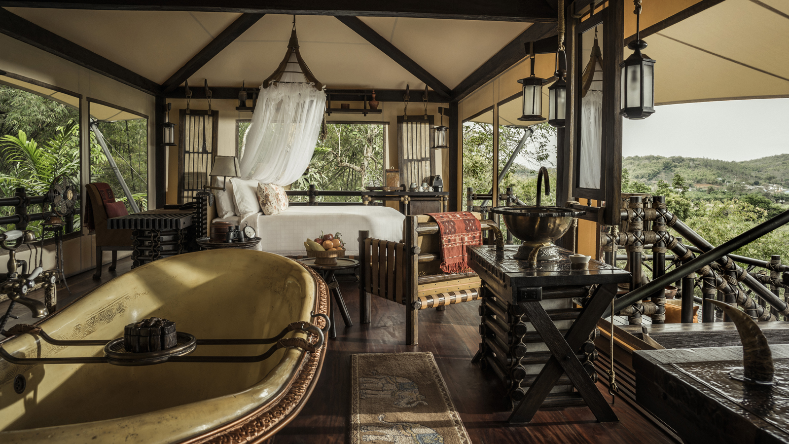 Enjoy Our Multiple Destination Packages Offered at Four Seasons Tented Camp Golden Triangle, a Luxury Tented Camp in the Golden Triangle, Thailand