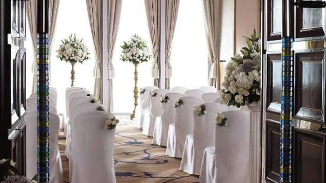 Harbour View Ballroom in Four Seasons Hotel Hong Kong, a Luxury Hotel in Hong Kong