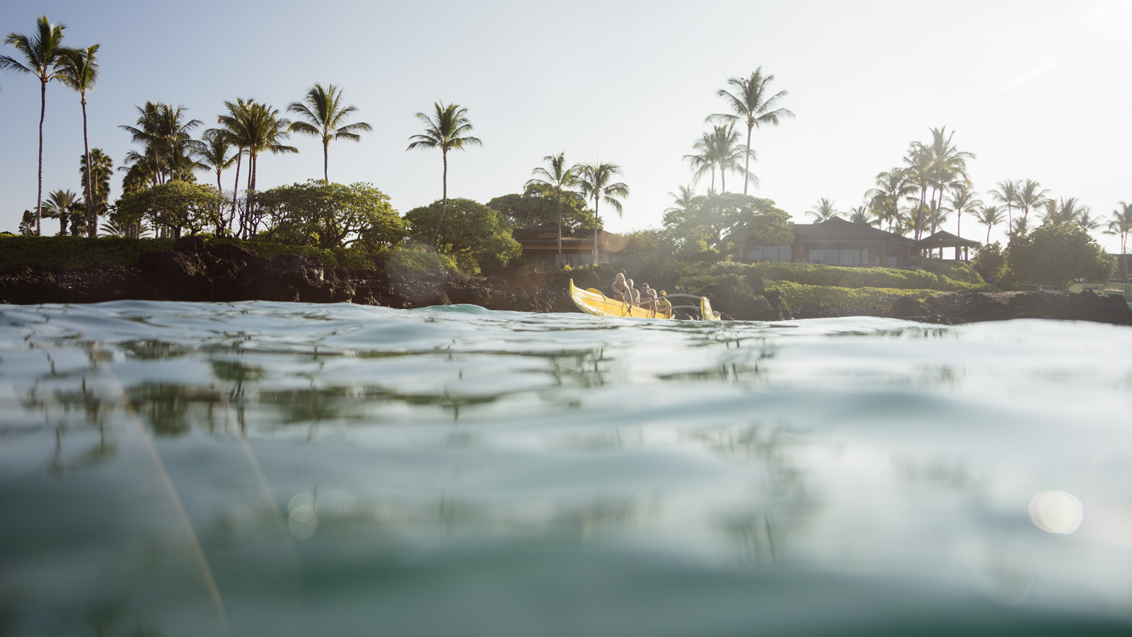 Hawaii Water Activities Snorkelling Canoe Four Seasons Hualalai None