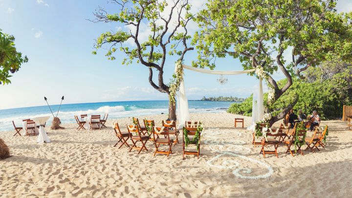 Big Island Wedding In Hualalai Destination Wedding Four Seasons