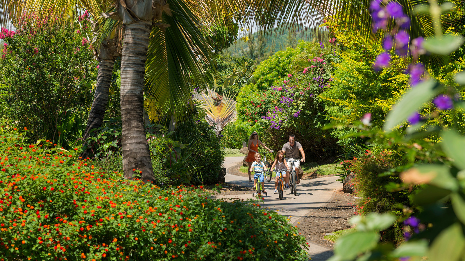 Cycling at Four Seasons Resort Mauritius at Anahita