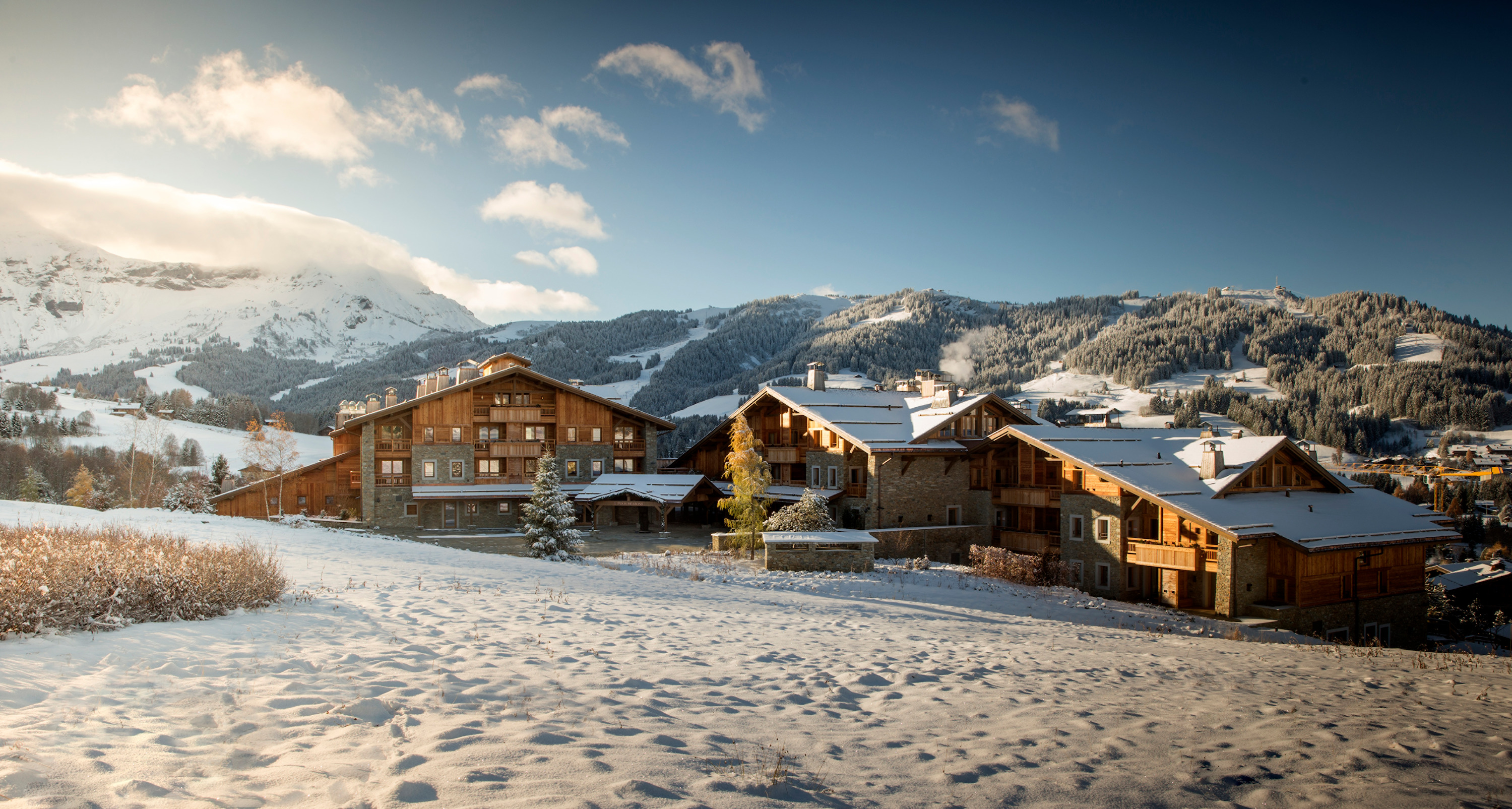 Megeve Luxury Ski Hotel On Mont Darbois Four Seasons Megeve