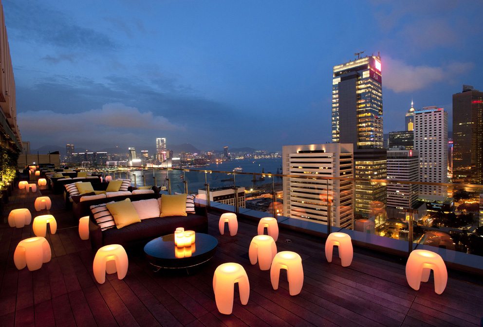 Hong Kong Sevva Rooftop Bar