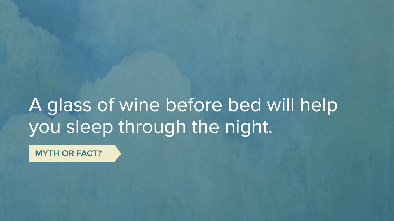 Sleep tips about drinking wine before bed