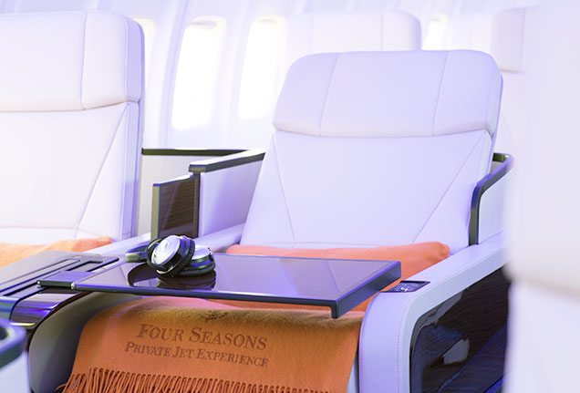 Four Seasons Private Jet Revealed An Inside Look at Luxury in the Sky