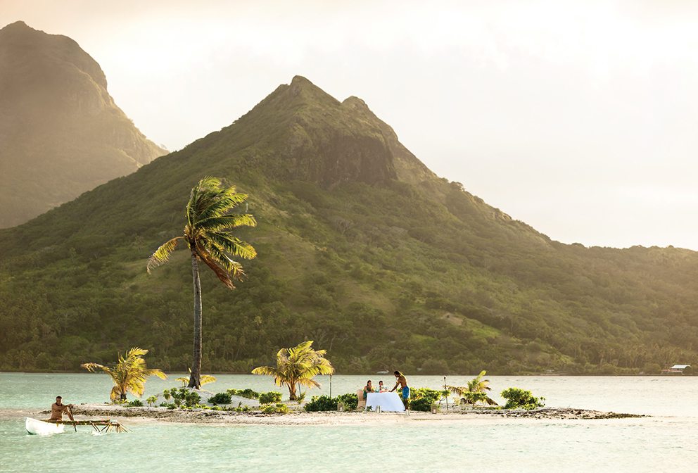 Private Island Dinner Experience, Four Seasons Resort Bora Bora