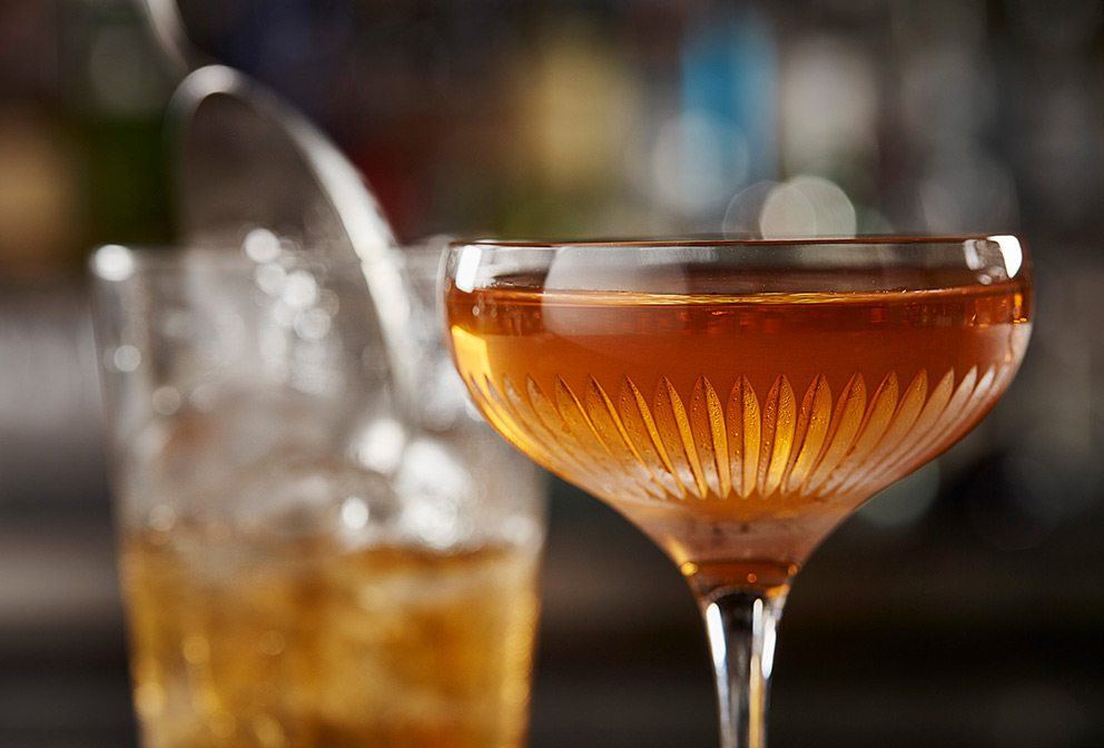 Drinks at Four Seasons Hotel Casblanca, Bleu Bar