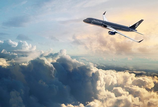 Unforgettable vacations on the Four Seasons Private Jet