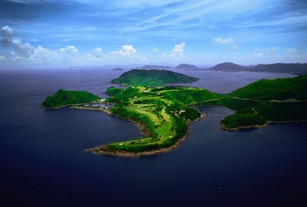 It was originally envisioned in the mid-1960s, but it took architects over a decade to transform a rocky, hilly site into the Clearwater Bay Country Club.