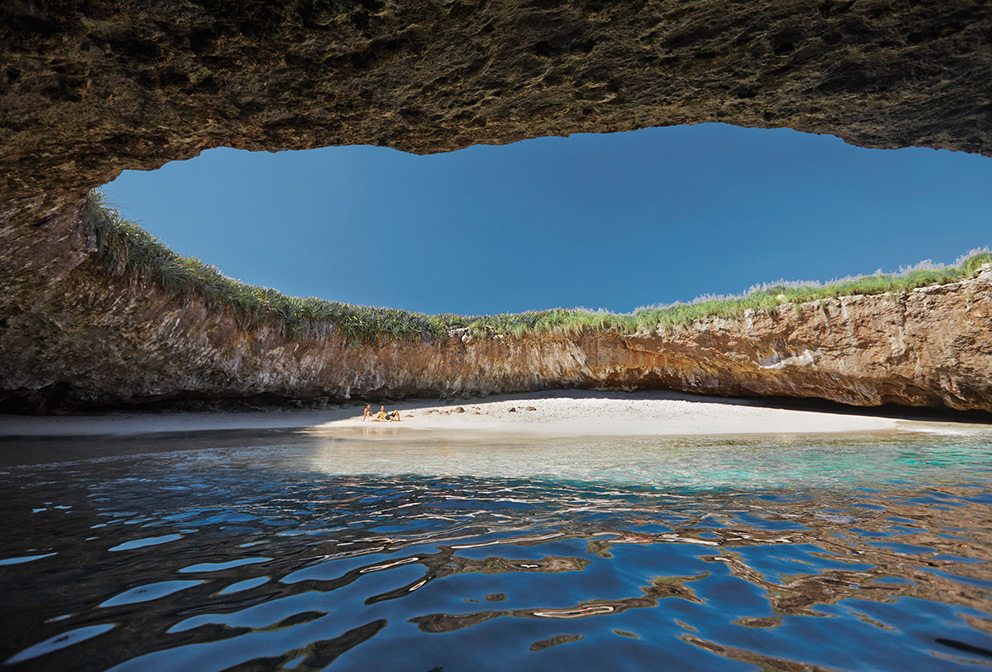 Hidden Beach at Marietas Islands