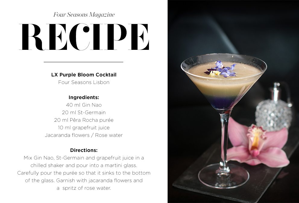 Spring Cocktail Recipes  Four Seasons Hotels and Resorts