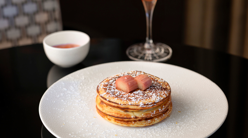 London Lemon Ricotta Pancakes