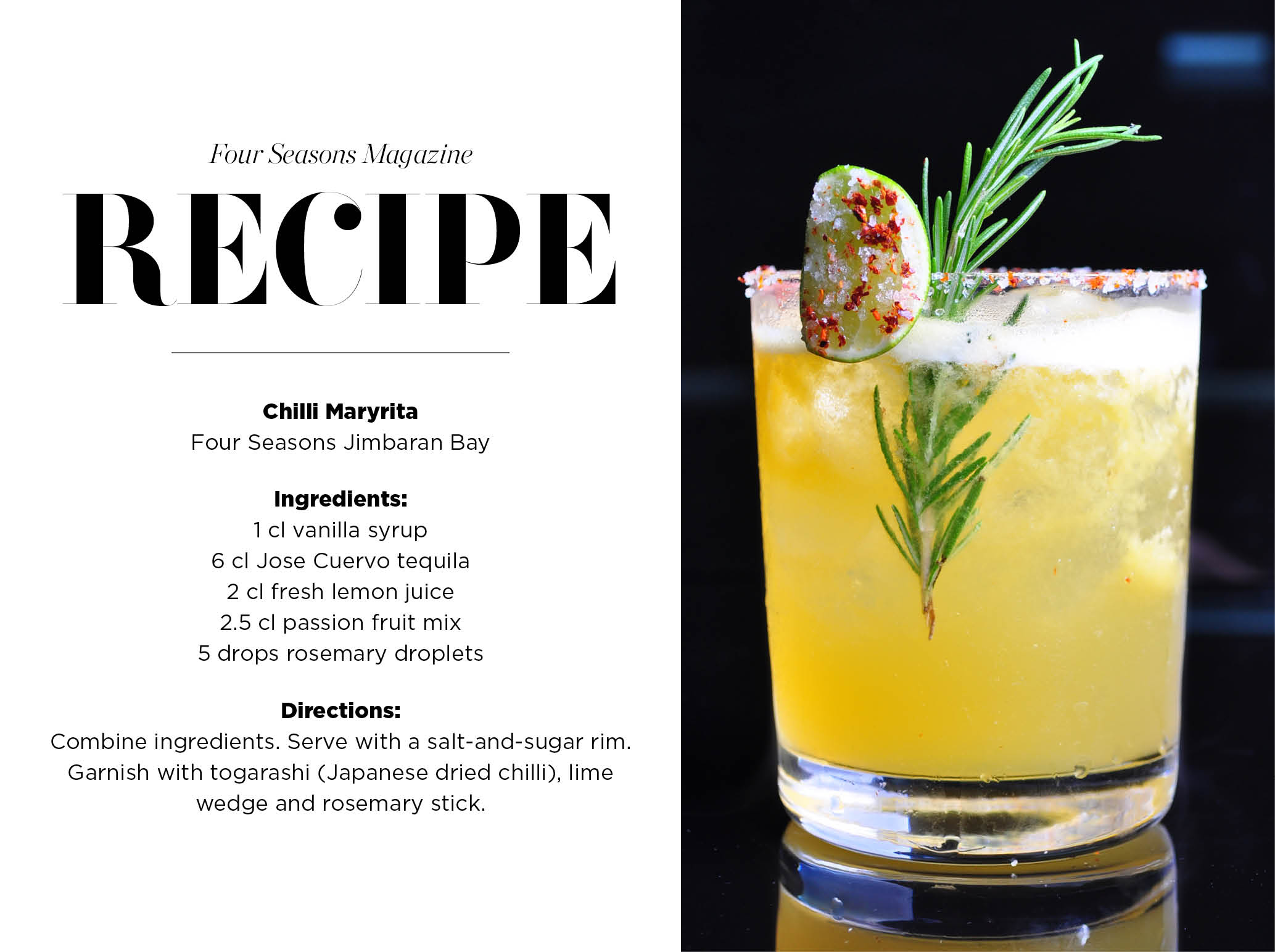Jimbaran Bay Chilli Maryrita