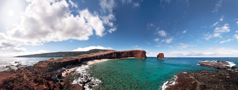 Wide view of ocean