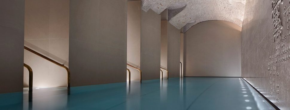 architectural view in Milan