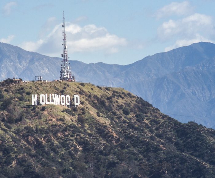 Hollywood sign