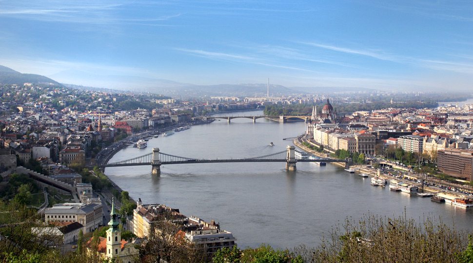 Cityscape in Budapest