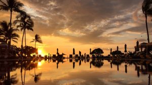 Sunset at Four Seasons Hualalai