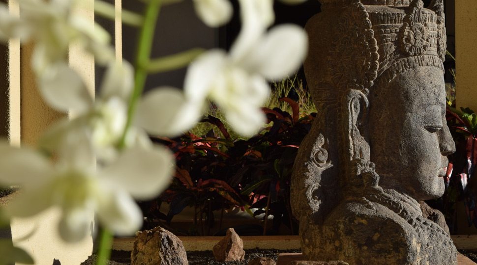 Buddha statue at Four Seasons Maui