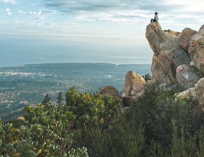 A hike in Santa Barbara