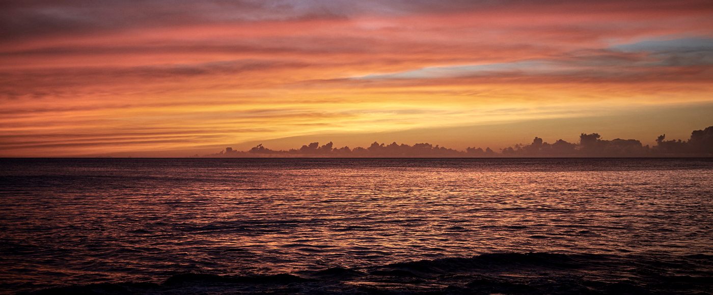 Sunset in O‘ahu