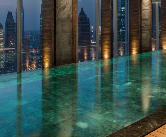 Pool at Four Seasons Shanghai Pudong