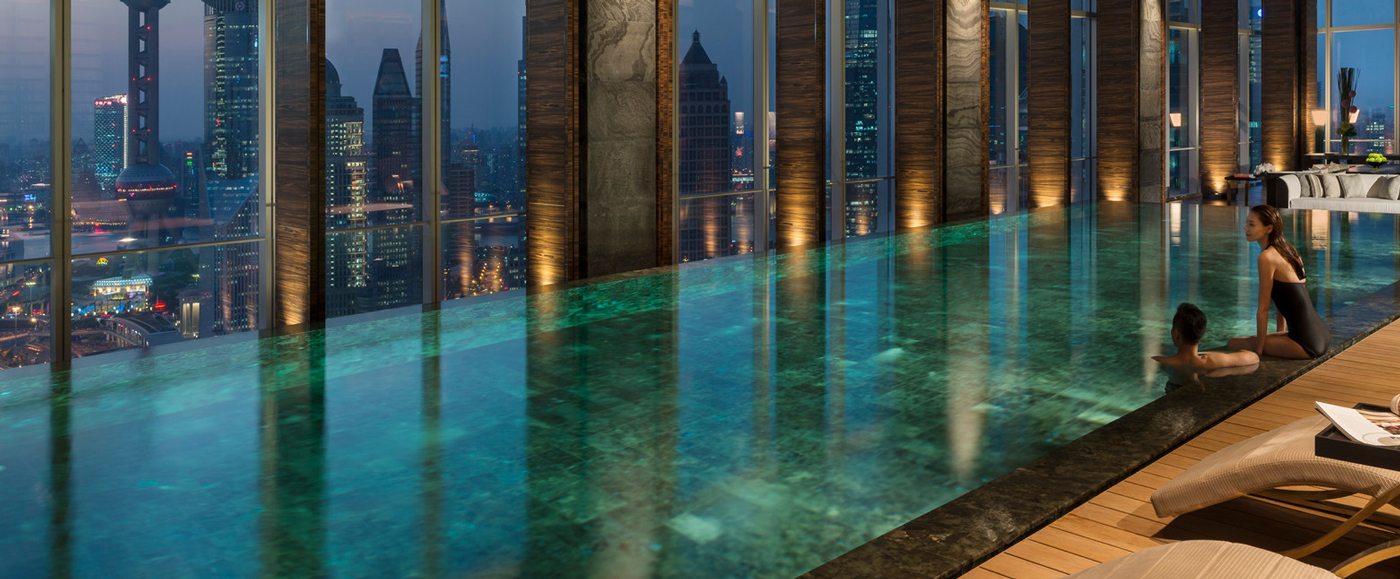 Pool at Four Seasons Shanghai Pudong