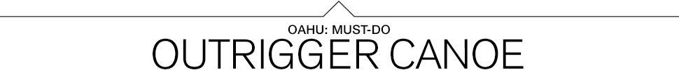 Outrigger Canoe