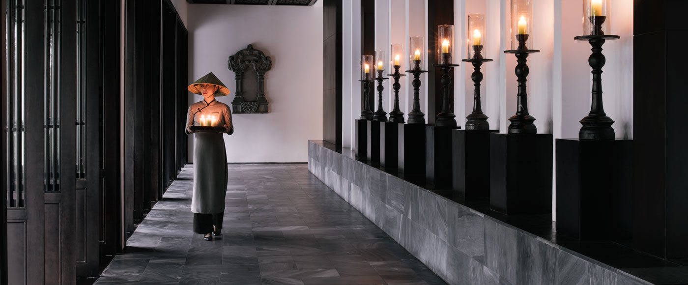 Hallway at Four Seasons Resort The Nam Hai, Hoi An