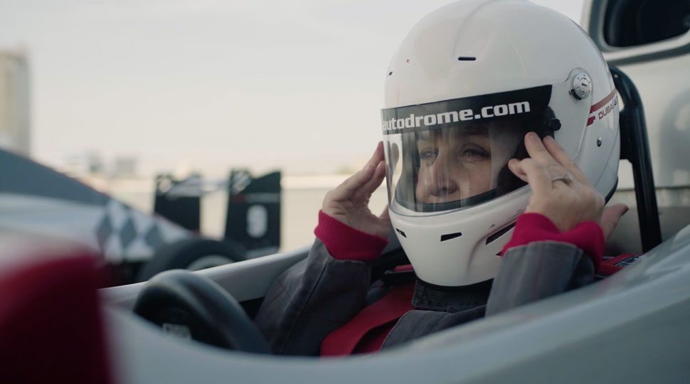 Getting ready to drive Formula One in Dubai