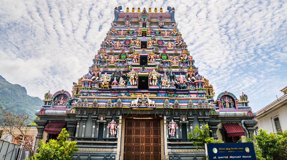 Arul Mihu Navasakthi Vinayagar Temple in Victoria, Seychelles