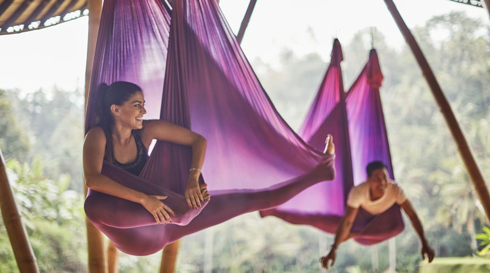 Aerial yoga