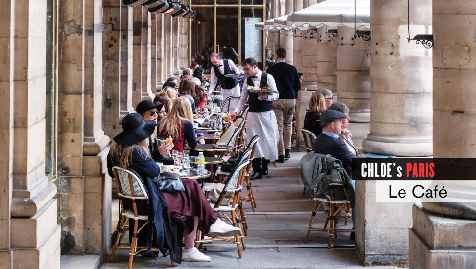 The Cafe Nemours in Paris, France