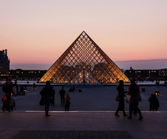 the Louvre