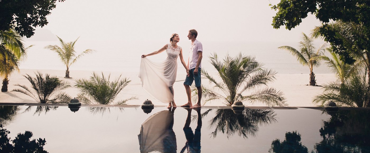 wedded bliss at Four Seasons Resort Langkawi, Malaysia