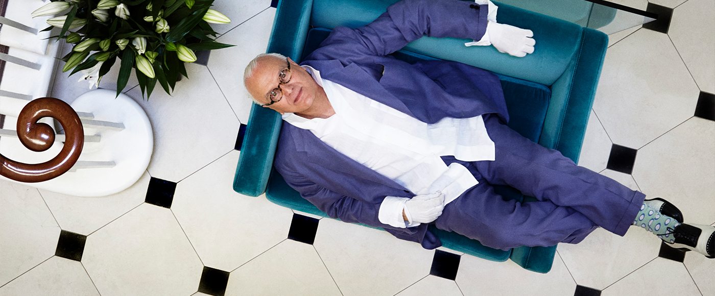 Iconic shoe designer Manolo Blahnik