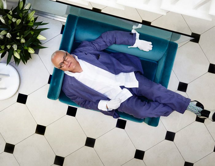 Iconic shoe designer Manolo Blahnik