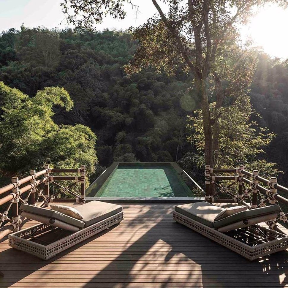 Golden Triangle pool and deck