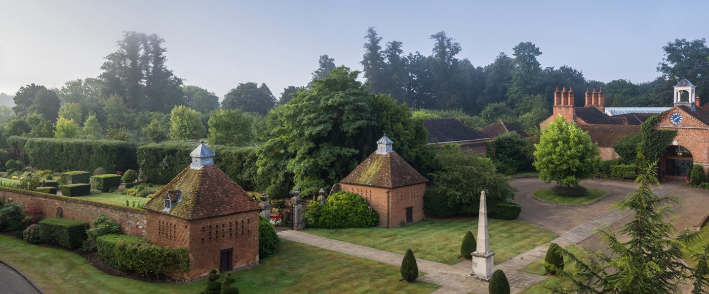The garden at Four Seasons Hotel Hampshire